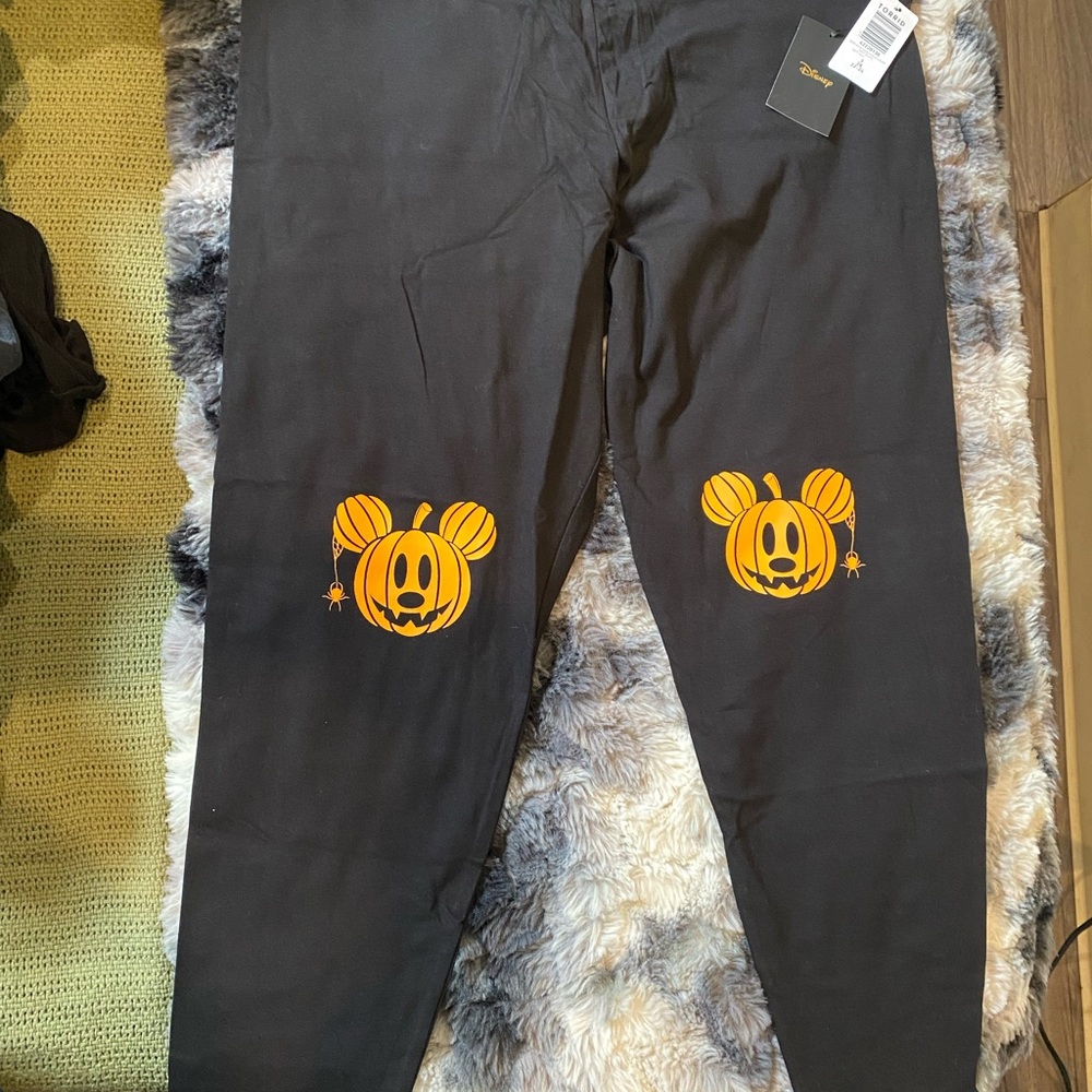 Disney Kids Halloween Black Pants